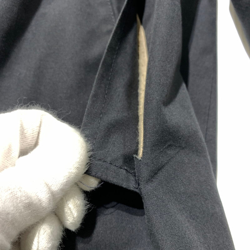 【現状渡し品】【メンズ】 CAMPUS キャンパス SOUTIEN COLLAR COAT ステン カラーコート アウター 145-260507-ko-10-tei サイズ：38 カラー：ブラック 万代Net店
