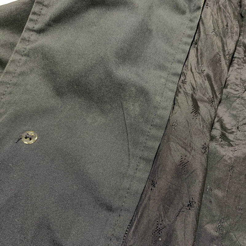 【現状渡し品】【メンズ】 CAMPUS キャンパス SOUTIEN COLLAR COAT ステン カラーコート アウター 145-260507-ko-10-tei サイズ：38 カラー：ブラック 万代Net店
