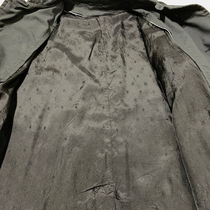 【現状渡し品】【メンズ】 CAMPUS キャンパス SOUTIEN COLLAR COAT ステン カラーコート アウター 145-260507-ko-10-tei サイズ：38 カラー：ブラック 万代Net店