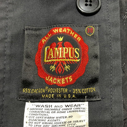 【現状渡し品】【メンズ】 CAMPUS キャンパス SOUTIEN COLLAR COAT ステン カラーコート アウター 145-260507-ko-10-tei サイズ：38 カラー：ブラック 万代Net店