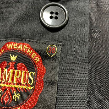 【現状渡し品】【メンズ】 CAMPUS キャンパス SOUTIEN COLLAR COAT ステン カラーコート アウター 145-260507-ko-10-tei サイズ：38 カラー：ブラック 万代Net店