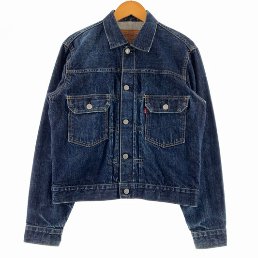 【中古品】【メンズ】 LEVI'S リーバイス 2ND REMAKE DENIM JACKET 71507-XX セカンド リメイク デニムジャケット アウター 2ND 復刻 145-260507-ko-04-tei サイズ：38 カラー：インディゴ 万代Net店