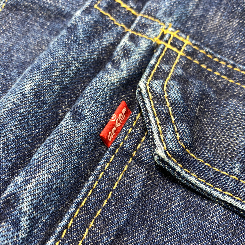 【中古品】【メンズ】 LEVI'S リーバイス 2ND REMAKE DENIM JACKET 71507-XX セカンド リメイク デニムジャケット アウター 2ND 復刻 145-260507-ko-04-tei サイズ：38 カラー：インディゴ 万代Net店