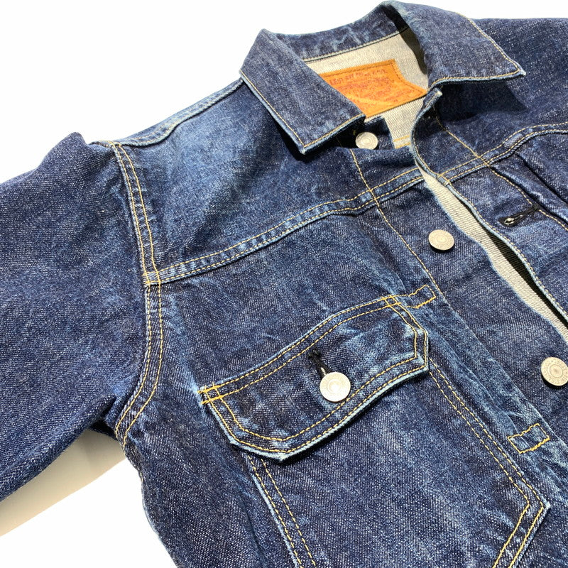 【中古品】【メンズ】 LEVI'S リーバイス 2ND REMAKE DENIM JACKET 71507-XX セカンド リメイク デニムジャケット アウター 2ND 復刻 145-260507-ko-04-tei サイズ：38 カラー：インディゴ 万代Net店