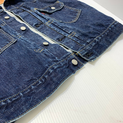 【中古品】【メンズ】 LEVI'S リーバイス 2ND REMAKE DENIM JACKET 71507-XX セカンド リメイク デニムジャケット アウター 2ND 復刻 145-260507-ko-04-tei サイズ：38 カラー：インディゴ 万代Net店