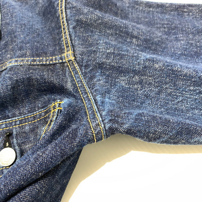 【中古品】【メンズ】 LEVI'S リーバイス 2ND REMAKE DENIM JACKET 71507-XX セカンド リメイク デニムジャケット アウター 2ND 復刻 145-260507-ko-04-tei サイズ：38 カラー：インディゴ 万代Net店