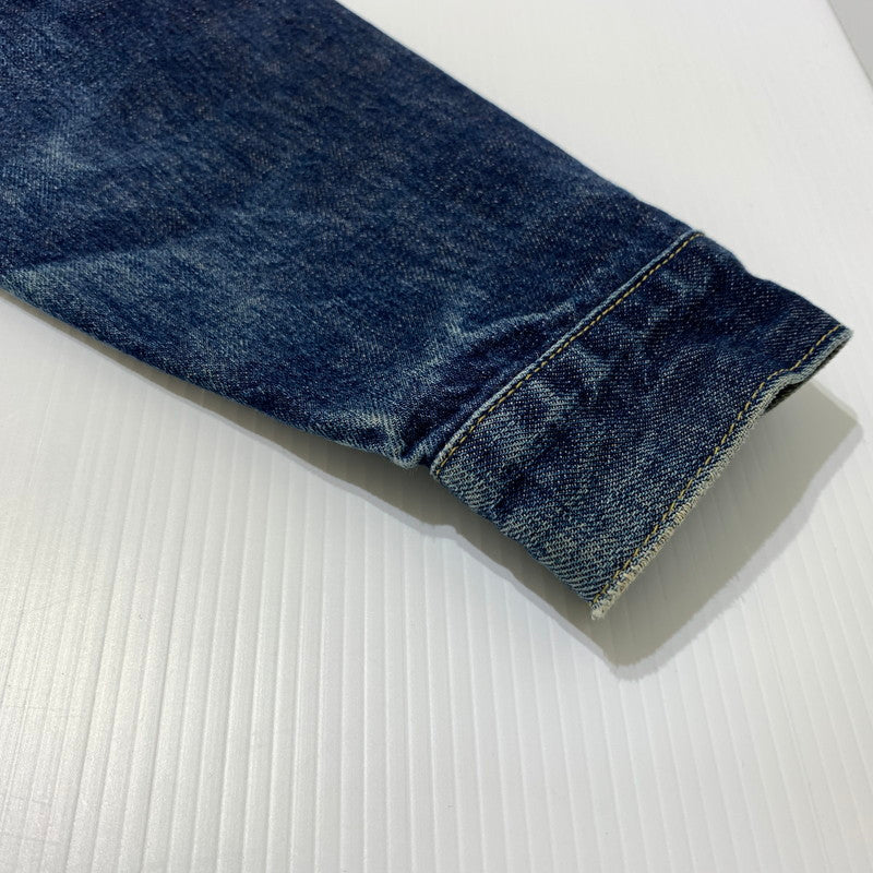 【中古品】【メンズ】 LEVI'S リーバイス 2ND REMAKE DENIM JACKET 71507-XX セカンド リメイク デニムジャケット アウター 2ND 復刻 145-260507-ko-04-tei サイズ：38 カラー：インディゴ 万代Net店