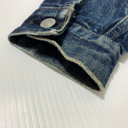 【中古品】【メンズ】 LEVI'S リーバイス 2ND REMAKE DENIM JACKET 71507-XX セカンド リメイク デニムジャケット アウター 2ND 復刻 145-260507-ko-04-tei サイズ：38 カラー：インディゴ 万代Net店