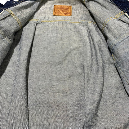 【中古品】【メンズ】 LEVI'S リーバイス 2ND REMAKE DENIM JACKET 71507-XX セカンド リメイク デニムジャケット アウター 2ND 復刻 145-260507-ko-04-tei サイズ：38 カラー：インディゴ 万代Net店