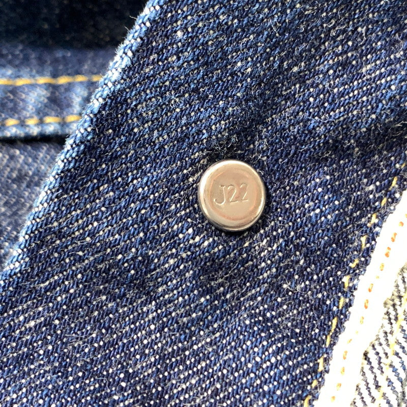 【中古品】【メンズ】 LEVI'S リーバイス 2ND REMAKE DENIM JACKET 71507-XX セカンド リメイク デニムジャケット アウター 2ND 復刻 145-260507-ko-04-tei サイズ：38 カラー：インディゴ 万代Net店