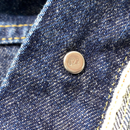 【中古品】【メンズ】 LEVI'S リーバイス 2ND REMAKE DENIM JACKET 71507-XX セカンド リメイク デニムジャケット アウター 2ND 復刻 145-260507-ko-04-tei サイズ：38 カラー：インディゴ 万代Net店