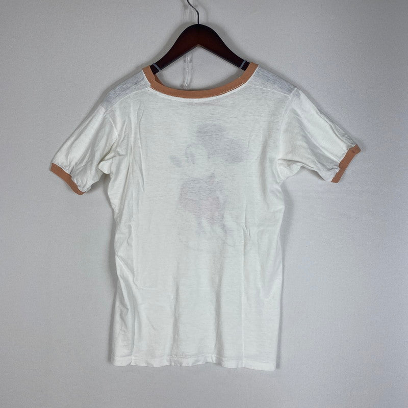 【中古品】【メンズ】 DISNEY ディズニー RINGER TEE リンガー Tシャツ 半袖 トップス 145-260508-ks-16-tei カラー：ホワイト 万代Net店