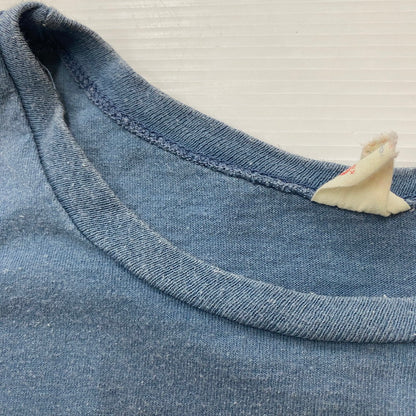 【現状渡し品】【メンズ】 CHAMPION チャンピオン 60～70's MUNCIE SKI CLUB TEE VINTAGE 60～70年代 マンシー・スキークラブ Tシャツ 半袖 トップス 145-260508-ks-17-tei サイズ：S カラー：グレー 万代Net店