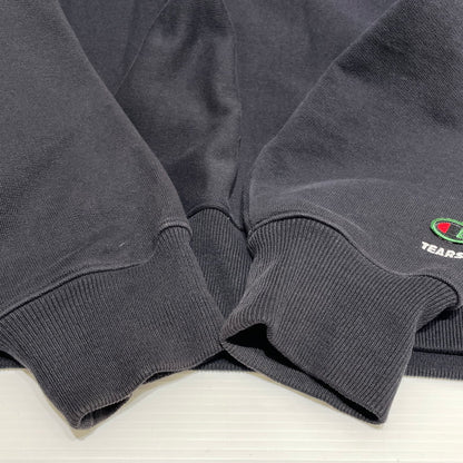 【中古品】【メンズ】 CHAMPION チャンピオン×DENIM TEARS デニムティアーズ リバースウィーブ スウェット 145-260818-nm-78-tei サイズ：L カラー：ブラック 万代Net店