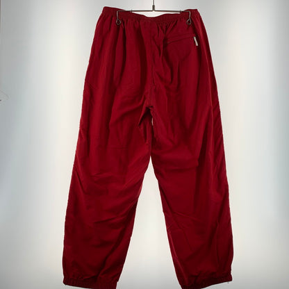 【中古品】【メンズ】 SUPREME シュプリーム CONTRAST WARMUP PANTS コントラスト ウォームアップ パンツ ボトムス ナイロンパンツ 149-260507-ko-23-fuzh サイズ：XL カラー：レッド 万代Net店