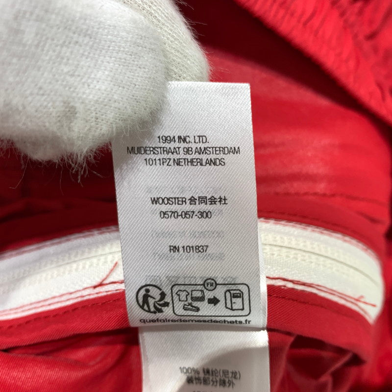 【中古品】【メンズ】 SUPREME シュプリーム CONTRAST WARMUP PANTS コントラスト ウォームアップ パンツ ボトムス ナイロンパンツ 149-260507-ko-23-fuzh サイズ：XL カラー：レッド 万代Net店
