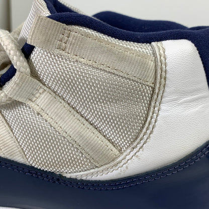 【中古品】【メンズ】 NIKE ナイキ 378037-123 AIR JORDAN 11 RETRO エア ジョーダン11 レトロ "UNC WIN LIKE 82" スニーカー 靴 160-260515-ky-09-teih サイズ：26cm カラー：ブルー 万代Net店