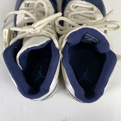 【中古品】【メンズ】 NIKE ナイキ 378037-123 AIR JORDAN 11 RETRO エア ジョーダン11 レトロ "UNC WIN LIKE 82" スニーカー 靴 160-260515-ky-09-teih サイズ：26cm カラー：ブルー 万代Net店