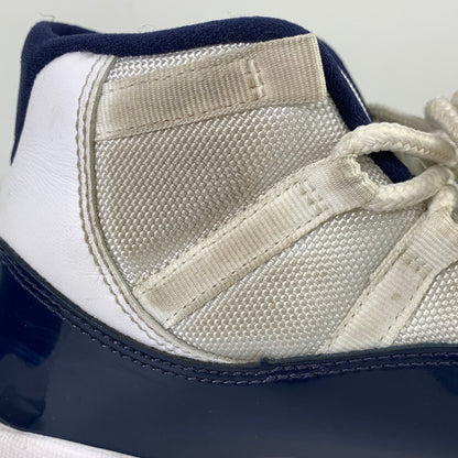【中古品】【メンズ】 NIKE ナイキ 378037-123 AIR JORDAN 11 RETRO エア ジョーダン11 レトロ "UNC WIN LIKE 82" スニーカー 靴 160-260515-ky-09-teih サイズ：26cm カラー：ブルー 万代Net店