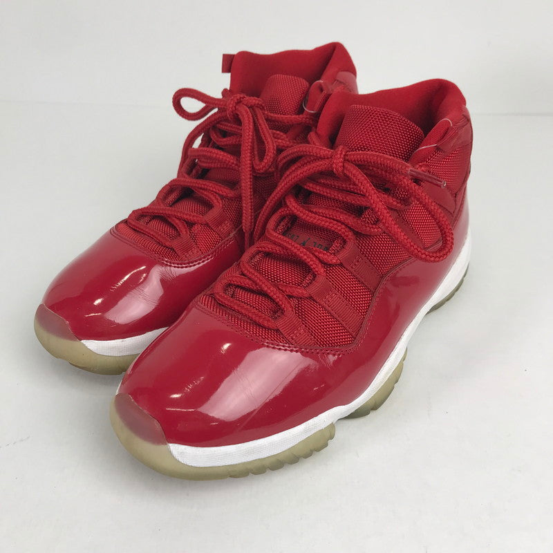 【中古品】【メンズ】 NIKE ナイキ 378037-623 AIR JORDAN 11 RETRO エアジョーダン11 レトロ スニーカー 靴 160-260514-ky-16-teih サイズ：26cm カラー：レッド 万代Net店