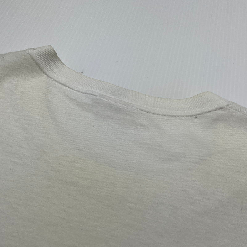 【現状渡し品】【メンズ】 GAP ギャップ USA L/S TEE アメリカ製 ロング スリーブ Tシャツ 長袖 トップス 147-260807-sa-09-tei サイズ：XL カラー：ホワイト 万代Net店