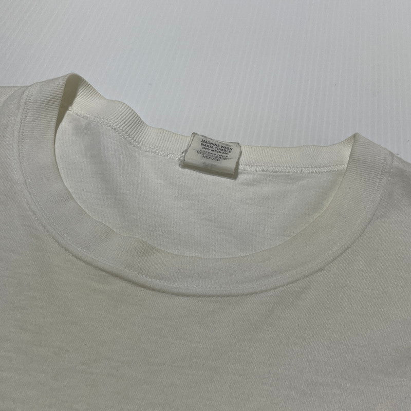 【現状渡し品】【メンズ】 GAP ギャップ USA L/S TEE アメリカ製 ロング スリーブ Tシャツ 長袖 トップス 147-260807-sa-09-tei サイズ：XL カラー：ホワイト 万代Net店