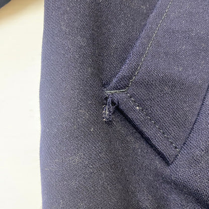 【現状渡し品】【メンズ】 PRADA プラダ WOOL MELTON JACKET ACS1 2017 1483 ウール メルトン ジャケット アウター 141-260508-ks-02-tei サイズ：44 カラー：ネイビー 万代Net店