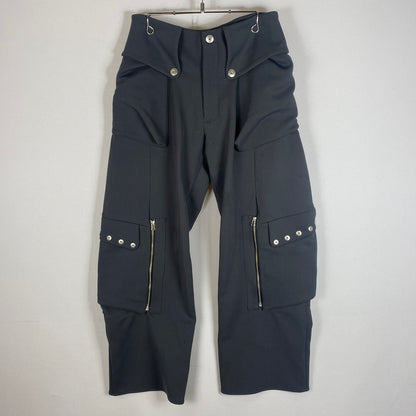 【中古品】【メンズ】 OMAR AFRIDI オマールアフリディ 24SS TOTEM CARGO TROUSERS 0A-SS24-TRS-105-02 トーテム カーゴパンツ ボトムス 152-260508-ks-18-tei サイズ：46 カラー：SLATE 万代Net店
