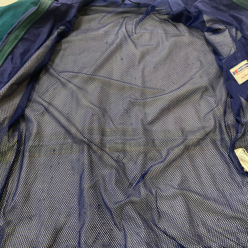 【現状渡し品】【メンズ】 berghaus バーグハウス 90’s NYLON JACKET 90年代 ナイロンジャケット アウター GORE-TEX 144-260508-ks-03-tei サイズ：M カラー：グリーンブルー 万代Net店