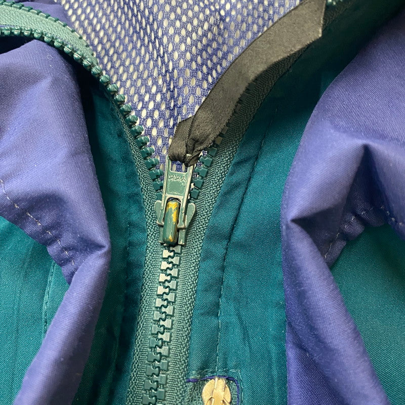 【現状渡し品】【メンズ】 berghaus バーグハウス 90’s NYLON JACKET 90年代 ナイロンジャケット アウター GORE-TEX 144-260508-ks-03-tei サイズ：M カラー：グリーンブルー 万代Net店