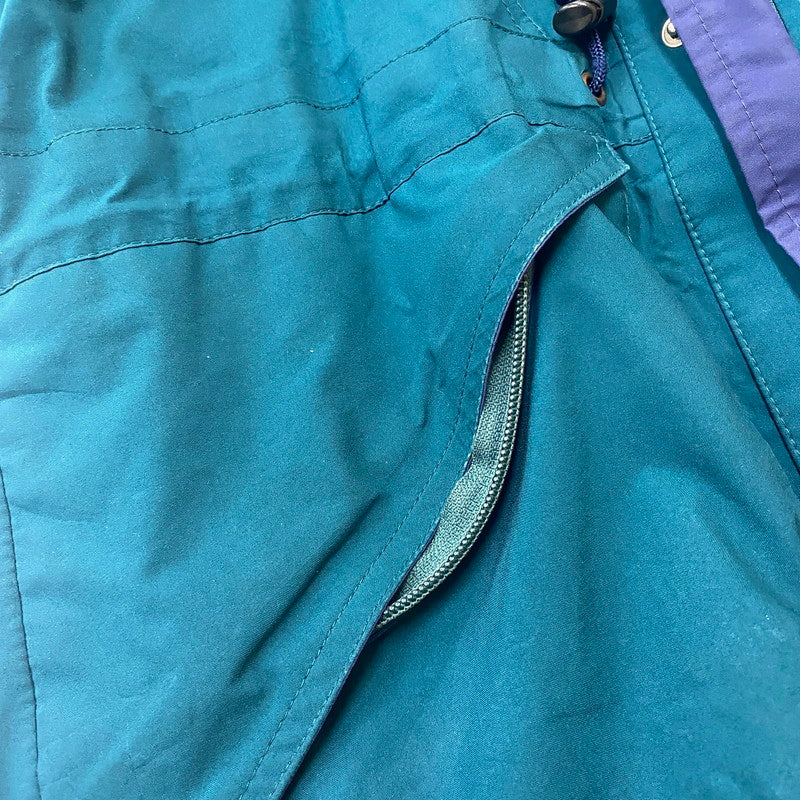 【現状渡し品】【メンズ】 berghaus バーグハウス 90’s NYLON JACKET 90年代 ナイロンジャケット アウター GORE-TEX 144-260508-ks-03-tei サイズ：M カラー：グリーンブルー 万代Net店