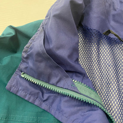 【現状渡し品】【メンズ】 berghaus バーグハウス 90’s NYLON JACKET 90年代 ナイロンジャケット アウター GORE-TEX 144-260508-ks-03-tei サイズ：M カラー：グリーンブルー 万代Net店