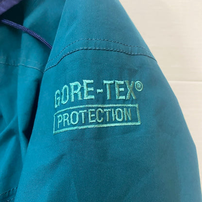 【現状渡し品】【メンズ】 berghaus バーグハウス 90’s NYLON JACKET 90年代 ナイロンジャケット アウター GORE-TEX 144-260508-ks-03-tei サイズ：M カラー：グリーンブルー 万代Net店