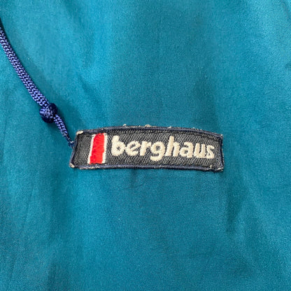 【現状渡し品】【メンズ】 berghaus バーグハウス 90’s NYLON JACKET 90年代 ナイロンジャケット アウター GORE-TEX 144-260508-ks-03-tei サイズ：M カラー：グリーンブルー 万代Net店