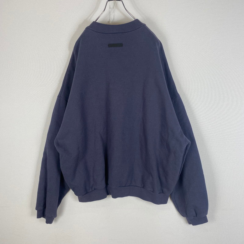 【中古品】【メンズ】 FEAR OF GOD ESSENTIALS フィアーオブゴッド エッセンシャルズ HEAVY FLEECE CREWNECK ヘビー フリース クルーネック スウェット トップス トレーナー 142-260508-ks-07-tei サイズ：M カラー：パープル 万代Net店
