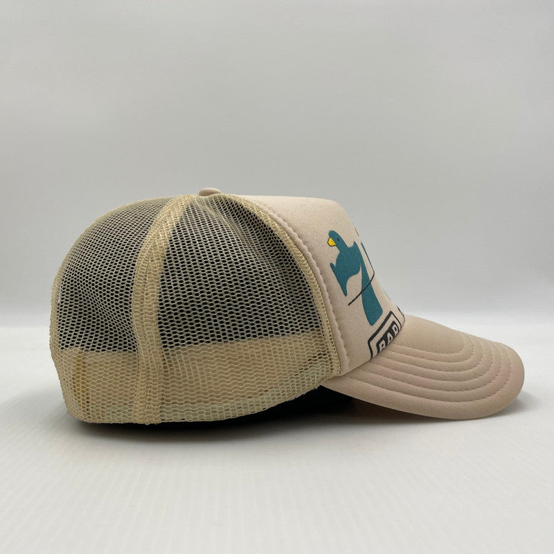【中古品】【メンズ】 KAPITAL KOUNTRY キャピタル カントリー LUCKY BATTERY BIRD TRUCK CAP KOR2002XH26 ラッキー バッテリー バード トラック キャップ 帽子 185-260704-yo-08-tei サイズ：ONESIZE カラー：アイボリー/ライトベージュ系 万代Net店