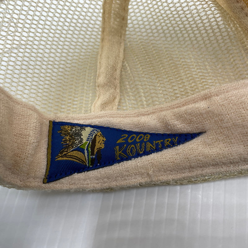 【中古品】【メンズ】 KAPITAL KOUNTRY キャピタル カントリー LUCKY BATTERY BIRD TRUCK CAP KOR2002XH26 ラッキー バッテリー バード トラック キャップ 帽子 185-260704-yo-08-tei サイズ：ONESIZE カラー：アイボリー/ライトベージュ系 万代Net店