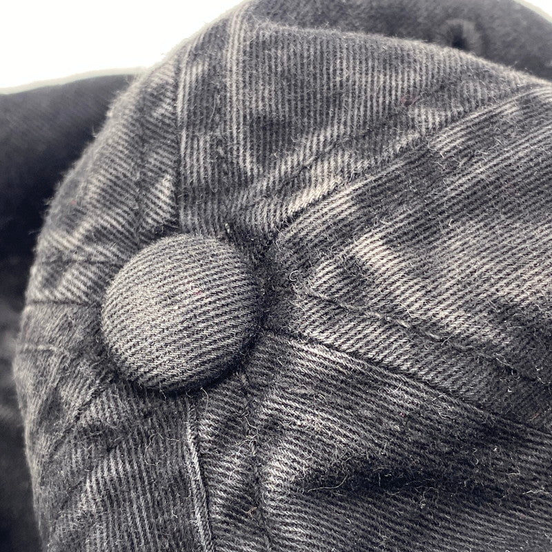 【現状渡し品】【メンズ】 ACNE STUDIOS アクネ ストゥディオズ FN-UX-HATS000339 加工デニムキャップ 帽子 185-260529-ks-10-tei カラー：ブラック 万代Net店