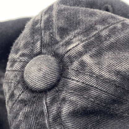 【現状渡し品】【メンズ】 ACNE STUDIOS アクネ ストゥディオズ FN-UX-HATS000339 加工デニムキャップ 帽子 185-260529-ks-10-tei カラー：ブラック 万代Net店