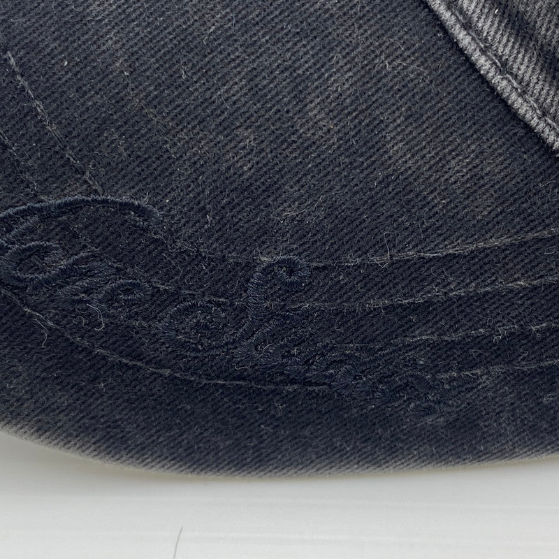 【現状渡し品】【メンズ】 ACNE STUDIOS アクネ ストゥディオズ FN-UX-HATS000339 加工デニムキャップ 帽子 185-260529-ks-10-tei カラー：ブラック 万代Net店