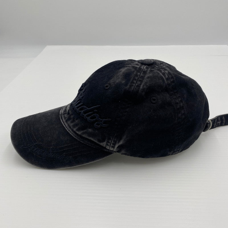 【現状渡し品】【メンズ】 ACNE STUDIOS アクネ ストゥディオズ FN-UX-HATS000339 加工デニムキャップ 帽子 185-260529-ks-10-tei カラー：ブラック 万代Net店