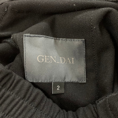 【中古品】【メンズ】 GEN_DAI ゲンダイ STUDS CARGO PANTS スタッズ カーゴ パンツ ボトムス 151-260507-ko-12-tei サイズ：2 カラー：ブラック 万代Net店
