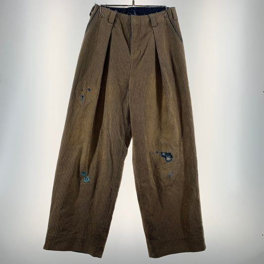【中古品】【メンズ】 ADER ERROR アーダーエラー CARID AGING TROUSERS BMADFWBT0106BG エイジング トラウザーズ ボトムス コーデュロイパンツ 152-260507-ko-13-tei サイズ：S カラー：ベージュ 万代Net店