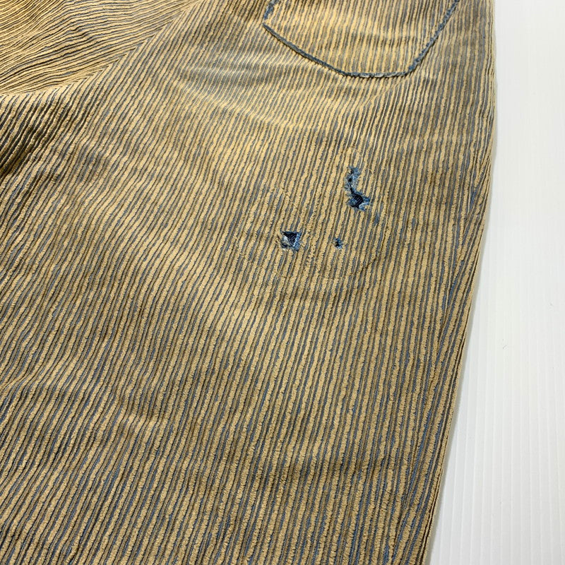 【中古品】【メンズ】 ADER ERROR アーダーエラー CARID AGING TROUSERS BMADFWBT0106BG エイジング トラウザーズ ボトムス コーデュロイパンツ 152-260507-ko-13-tei サイズ：S カラー：ベージュ 万代Net店
