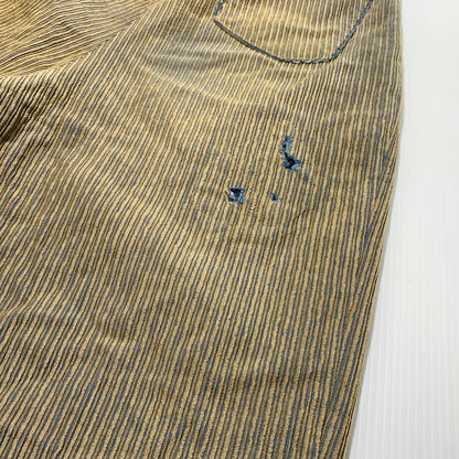 【中古品】【メンズ】 ADER ERROR アーダーエラー CARID AGING TROUSERS BMADFWBT0106BG エイジング トラウザーズ ボトムス コーデュロイパンツ 152-260507-ko-13-tei サイズ：S カラー：ベージュ 万代Net店