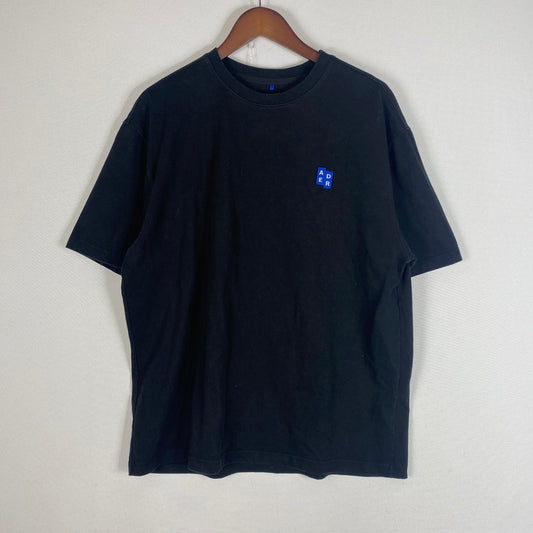 【中古品】【メンズ】 ADERERROR アーダーエラー TRS TAG SWEAT SHIRT BO42FYTS0201 TRSタグ スウェット シャツ 半袖 トップス 141-260508-ks-10-tei サイズ：L カラー：ブラック 万代Net店