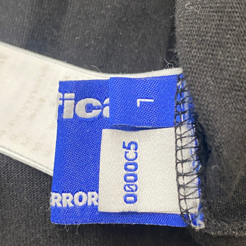 【中古品】【メンズ】 ADERERROR アーダーエラー TRS TAG SWEAT SHIRT BO42FYTS0201 TRSタグ スウェット シャツ 半袖 トップス 141-260508-ks-10-tei サイズ：L カラー：ブラック 万代Net店