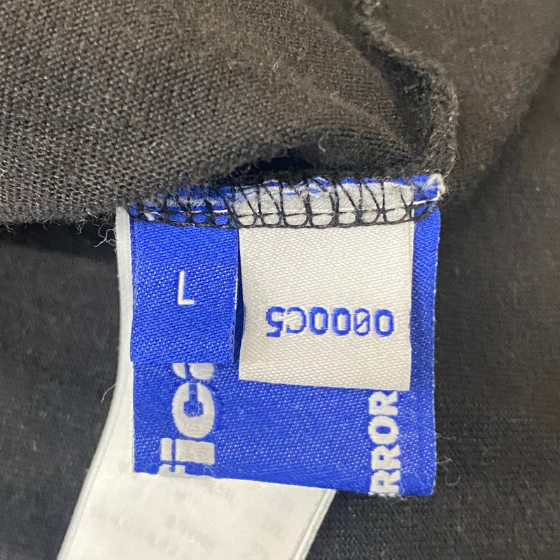【中古品】【メンズ】 ADERERROR アーダーエラー TRS TAG SWEAT SHIRT BO42FYTS0201 TRSタグ スウェット シャツ 半袖 トップス 141-260508-ks-10-tei サイズ：L カラー：ブラック 万代Net店