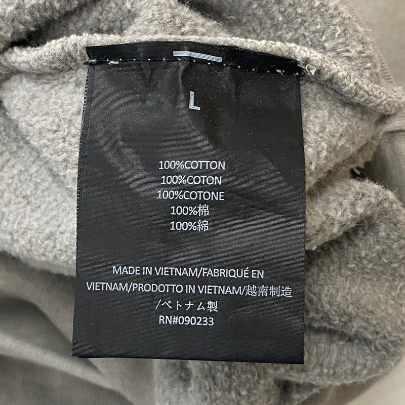 【中古品】【メンズ】 FEAR OF GOD ESSENTIALS フィアーオブゴッド エッセンシャルズ HEAVY FLEECE CROPPED SWEATSHIRT 253METSW05 ヘビー フリース クロップド スウェットシャツ トップス トレーナー 142-260508-ks-08-tei サイズ：L カラー：グレー 万代Net店