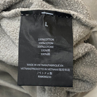 【中古品】【メンズ】 FEAR OF GOD ESSENTIALS フィアーオブゴッド エッセンシャルズ HEAVY FLEECE CROPPED SWEATSHIRT 253METSW05 ヘビー フリース クロップド スウェットシャツ トップス トレーナー 142-260508-ks-08-tei サイズ：L カラー：グレー 万代Net店